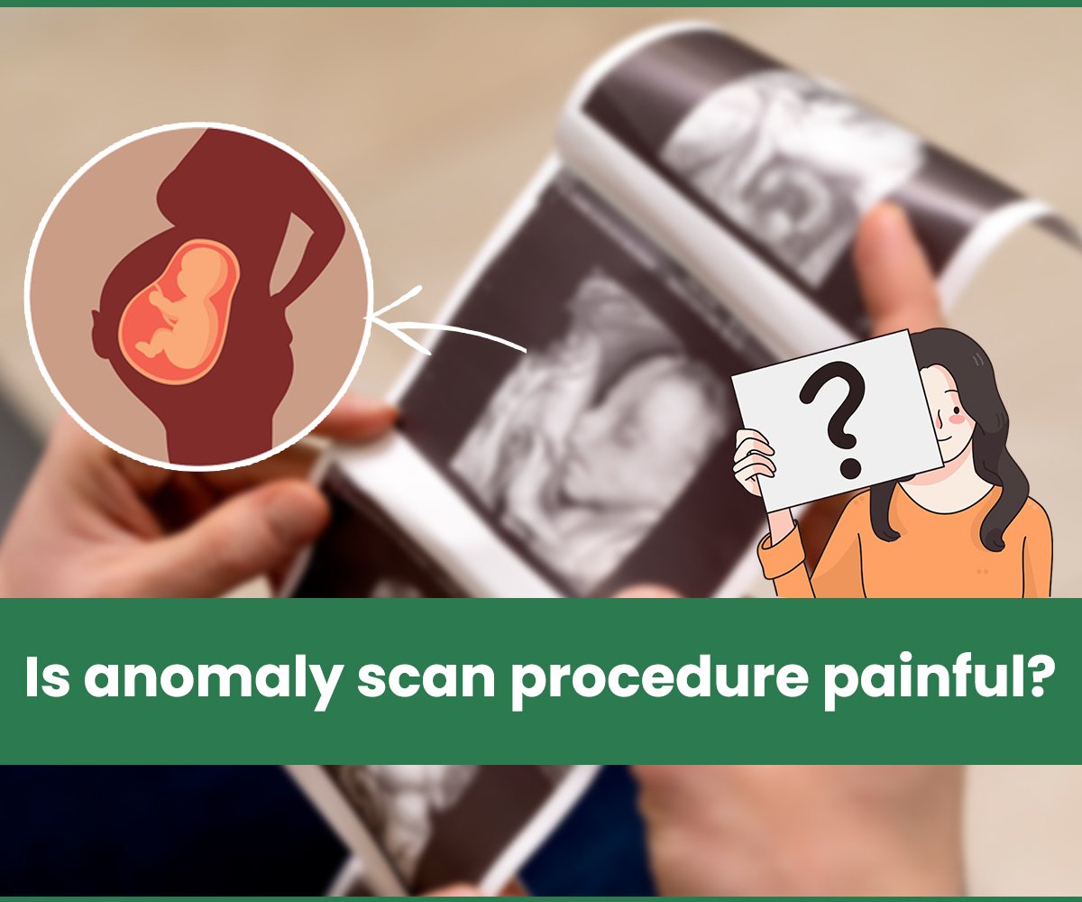 Is anomaly scan procedure painful