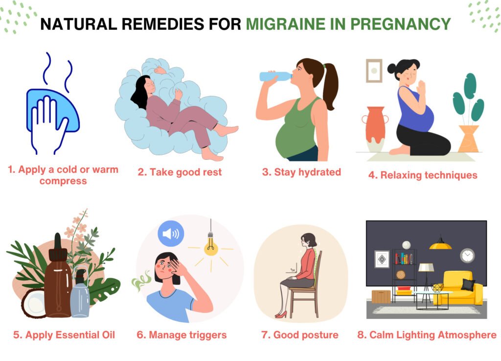 natural remedies for migraine in pregnancy