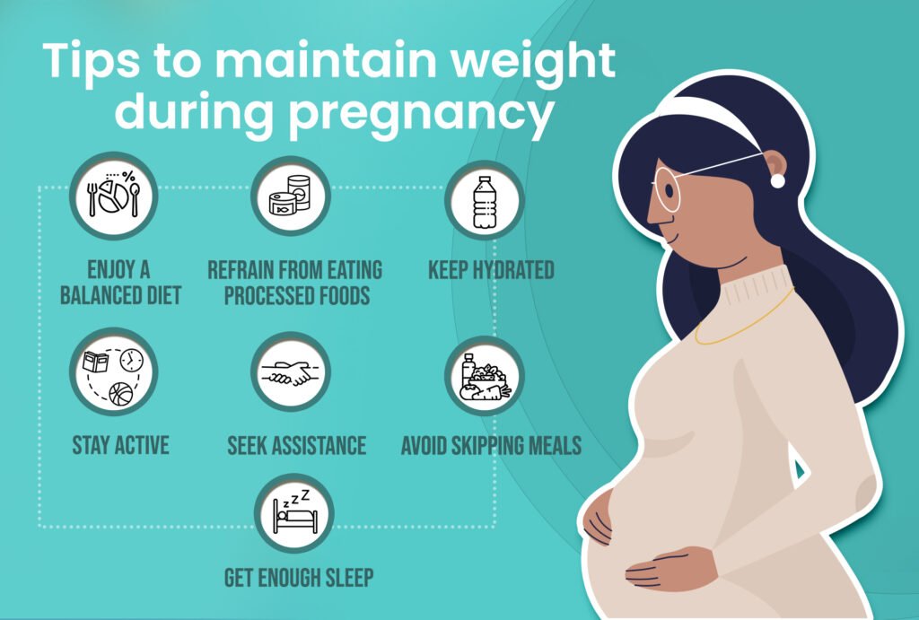 tips to maintain weigt during pregnancy