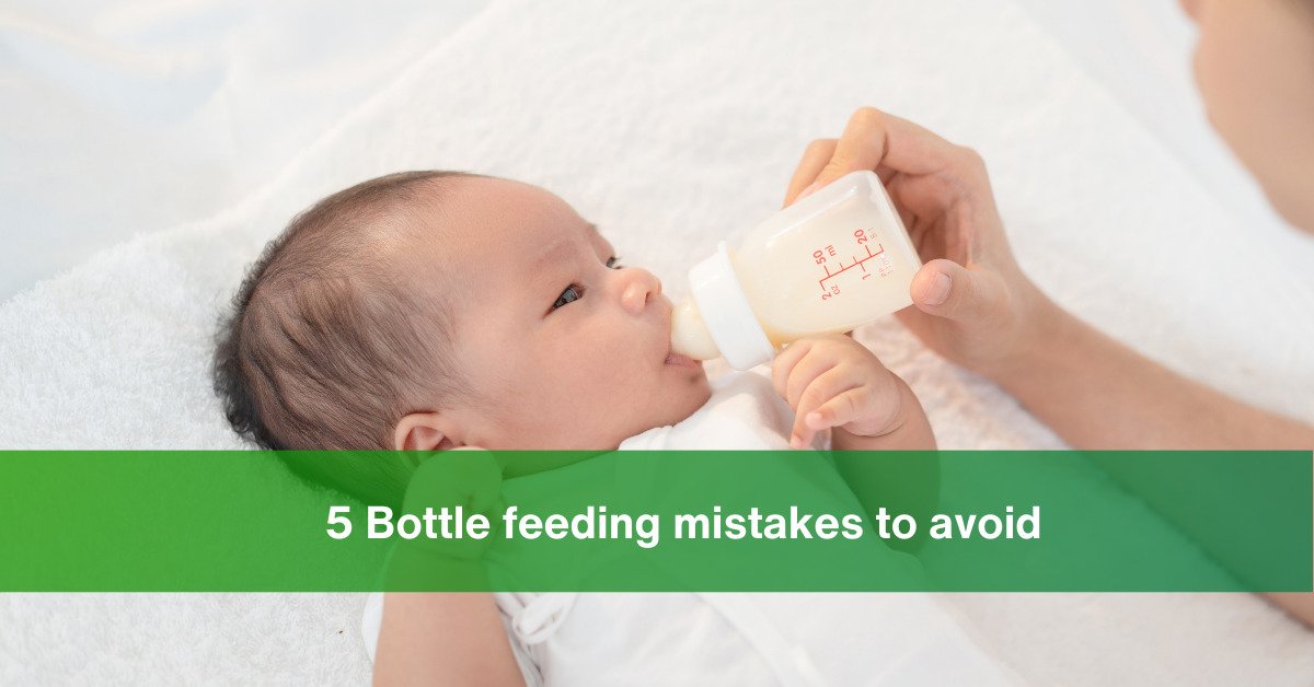 common bottle feeding mistakes