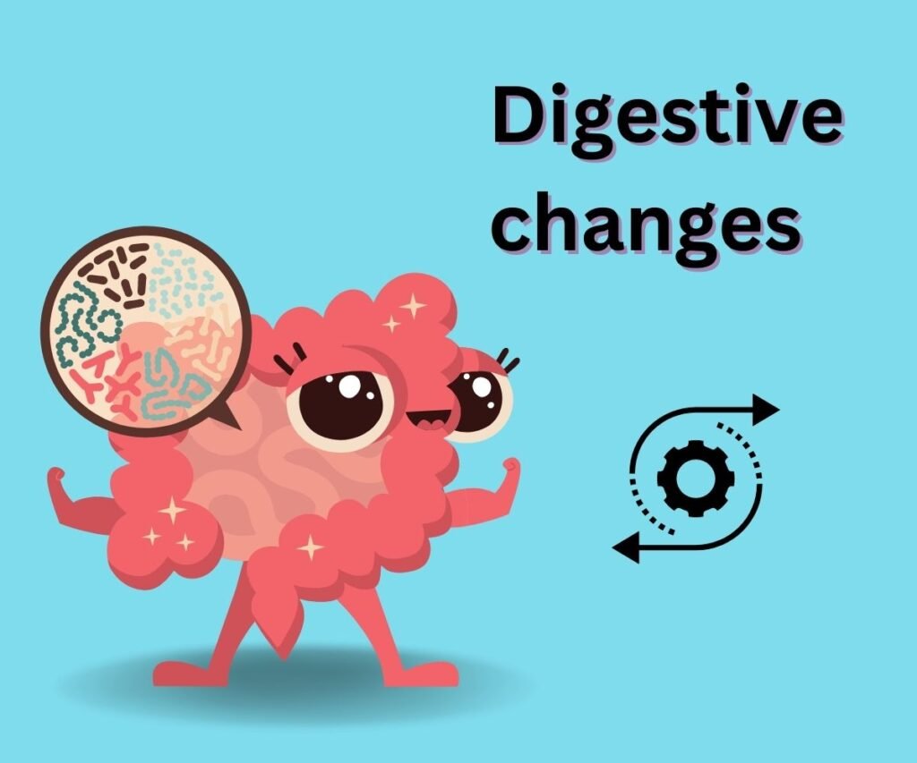 digestive changes