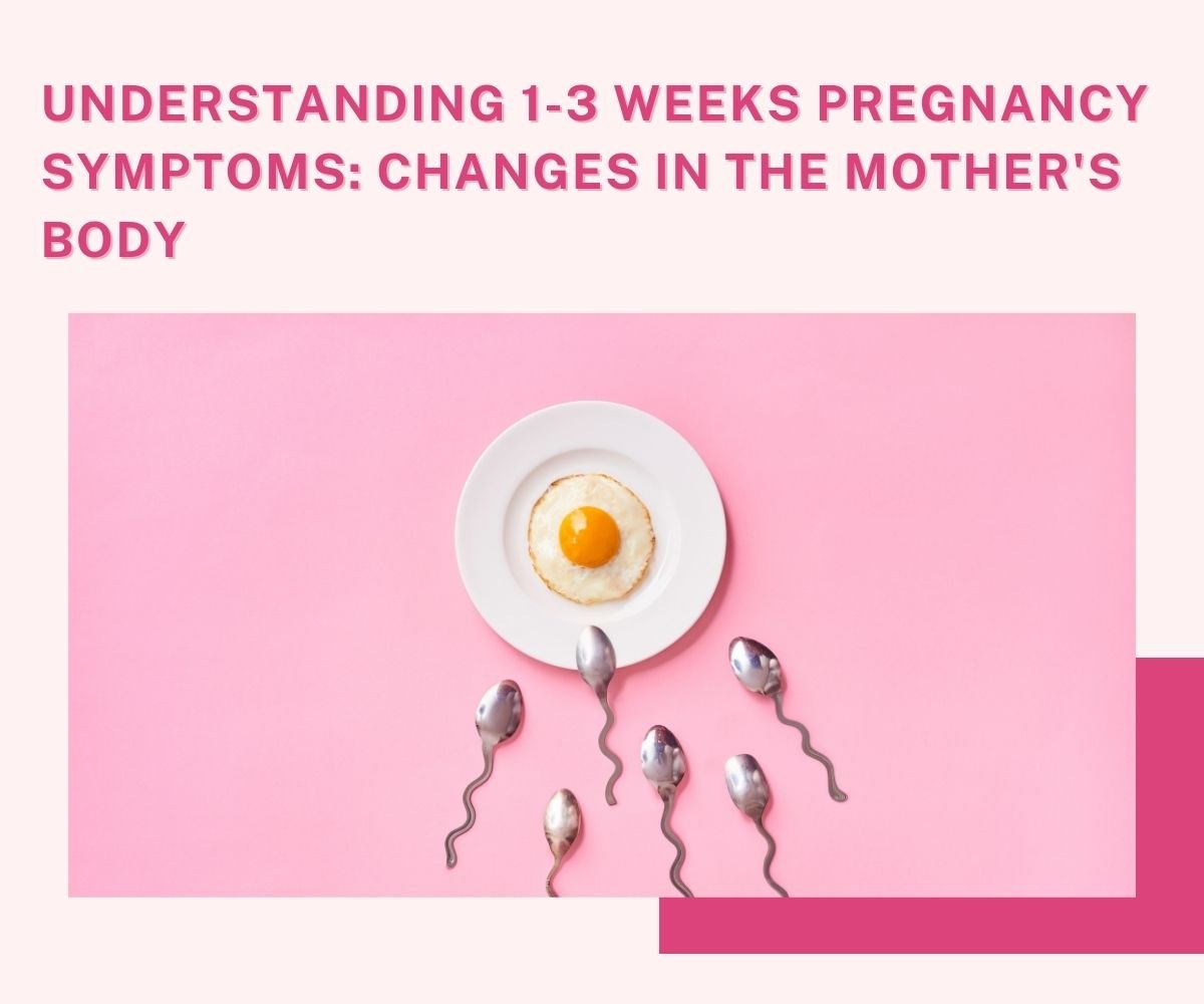 understanding 1-3 weeks pregnancy symptoms