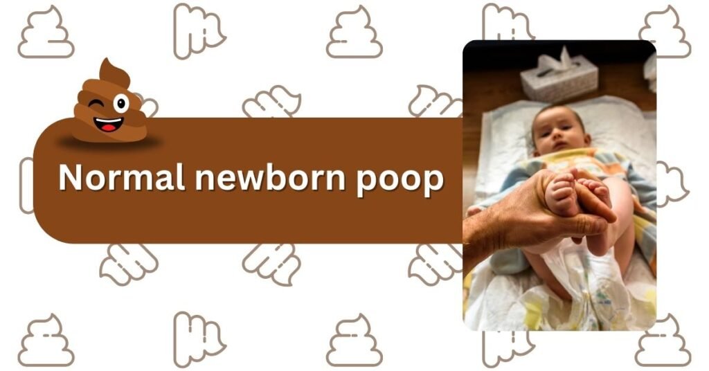 normal newborn poop