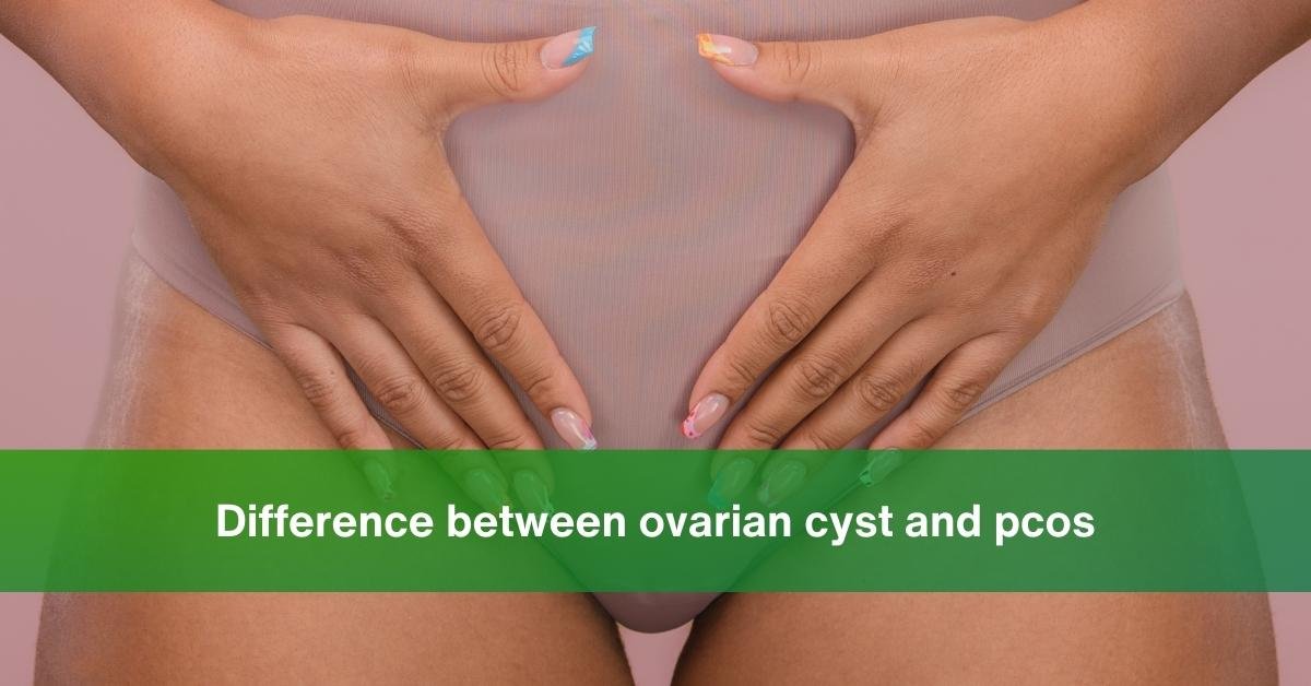 difference between ovarian cyst and pcos