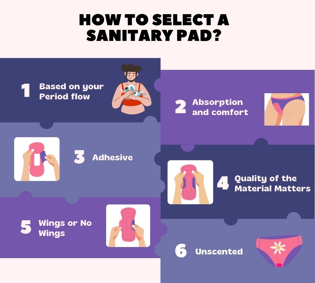 how to select a sanitary pad