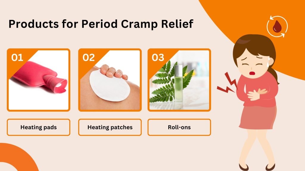 products for period cramp relief