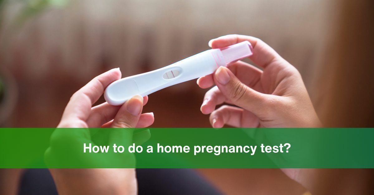 how to do a home pregnancy test