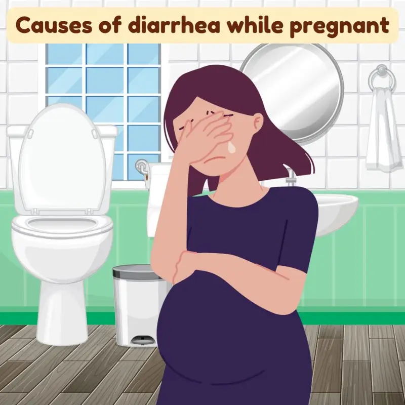 Causes of diarrhea while pregnant