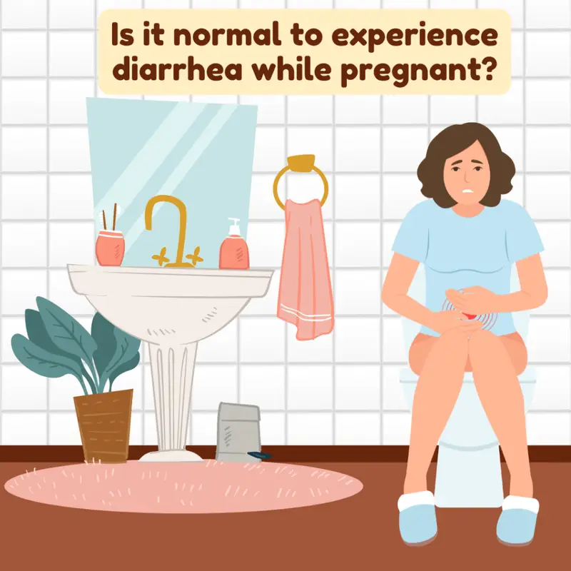 Is it normal to experience diarrhea while pregnant