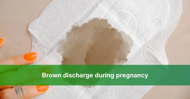 Brown discharge during pregnancy